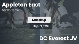Matchup: Appleton East vs. DC Everest JV 2016