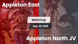 Matchup: Appleton East vs. Appleton North JV 2016