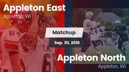 Matchup: Appleton East vs. Appleton North  2016