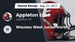 Recap: Appleton East  vs. Wausau West Junior Varsity 2017