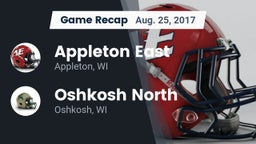 Recap: Appleton East  vs. Oshkosh North  2017