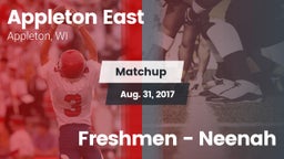 Matchup: Appleton East vs. Freshmen - Neenah 2017