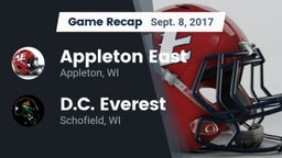 Recap: Appleton East  vs. D.C. Everest  2017
