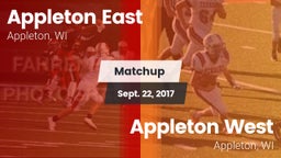 Matchup: Appleton East vs. Appleton West  2017