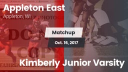 Matchup: Appleton East vs. Kimberly Junior Varsity 2017