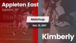 Matchup: Appleton East vs. Kimberly 2017