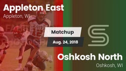 Matchup: Appleton East vs. Oshkosh North  2018
