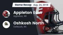 Recap: Appleton East  vs. Oshkosh North  2018