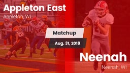 Matchup: Appleton East vs. Neenah  2018