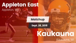 Matchup: Appleton East vs. Kaukauna  2018