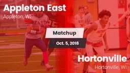 Matchup: Appleton East vs. Hortonville  2018