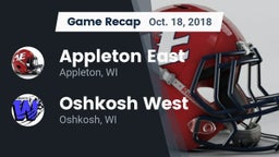 Recap: Appleton East  vs. Oshkosh West  2018