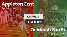 Matchup: Appleton East vs. Oshkosh North  2019