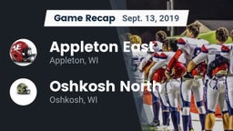 Recap: Appleton East  vs. Oshkosh North  2019