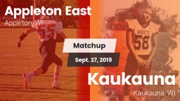 Matchup: Appleton East vs. Kaukauna  2019