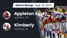 Recap: Appleton East  vs. Kimberly  2019