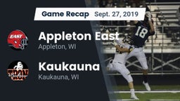 Recap: Appleton East  vs. Kaukauna  2019
