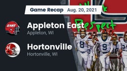 Recap: Appleton East  vs. Hortonville  2021