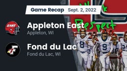 Recap: Appleton East  vs. Fond du Lac  2022
