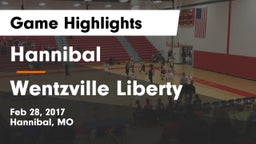 Hannibal  vs Wentzville Liberty  Game Highlights - Feb 28, 2017