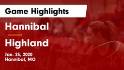 Hannibal  vs Highland  Game Highlights - Jan. 25, 2020