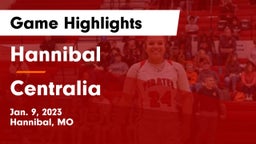 Hannibal  vs Centralia  Game Highlights - Jan. 9, 2023
