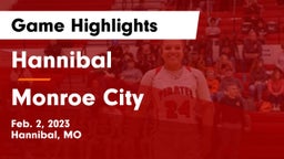 Hannibal  vs Monroe City  Game Highlights - Feb. 2, 2023