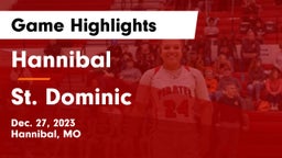Hannibal  vs St. Dominic  Game Highlights - Dec. 27, 2023