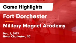 Fort Dorchester  vs Military Magnet Academy  Game Highlights - Dec. 6, 2023