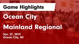Ocean City  vs Mainland Regional  Game Highlights - Jan. 27, 2019
