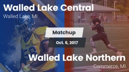 Matchup: Walled Lake Central vs. Walled Lake Northern  2017