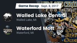 Recap: Walled Lake Central  vs. Waterford Mott 2017