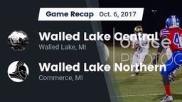 Recap: Walled Lake Central  vs. Walled Lake Northern  2017