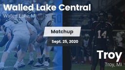 Matchup: Walled Lake Central vs. Troy  2020