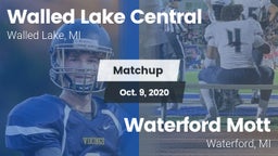 Matchup: Walled Lake Central vs. Waterford Mott 2020