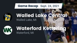Recap: Walled Lake Central  vs. Waterford Kettering  2021