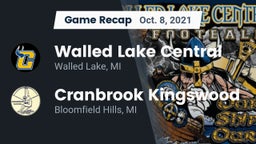 Recap: Walled Lake Central  vs. Cranbrook Kingswood  2021