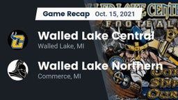 Recap: Walled Lake Central  vs. Walled Lake Northern  2021