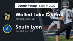 Recap: Walled Lake Central  vs. South Lyon  2022