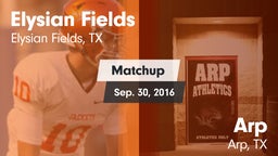 Matchup: Elysian Fields High vs. Arp  2016