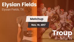 Matchup: Elysian Fields High vs. Troup  2017