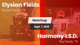 Matchup: Elysian Fields High vs. Harmony I.S.D. 2018