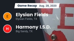 Recap: Elysian Fields  vs. Harmony I.S.D. 2020