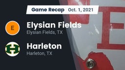 Recap: Elysian Fields  vs. Harleton  2021
