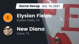 Recap: Elysian Fields  vs. New Diana  2021