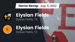 Recap: Elysian Fields  vs. Elysian Fields  2022