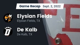 Recap: Elysian Fields  vs. De Kalb  2022