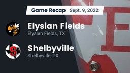 Recap: Elysian Fields  vs. Shelbyville  2022
