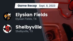 Recap: Elysian Fields  vs. Shelbyville  2023