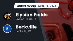 Recap: Elysian Fields  vs. Beckville  2023